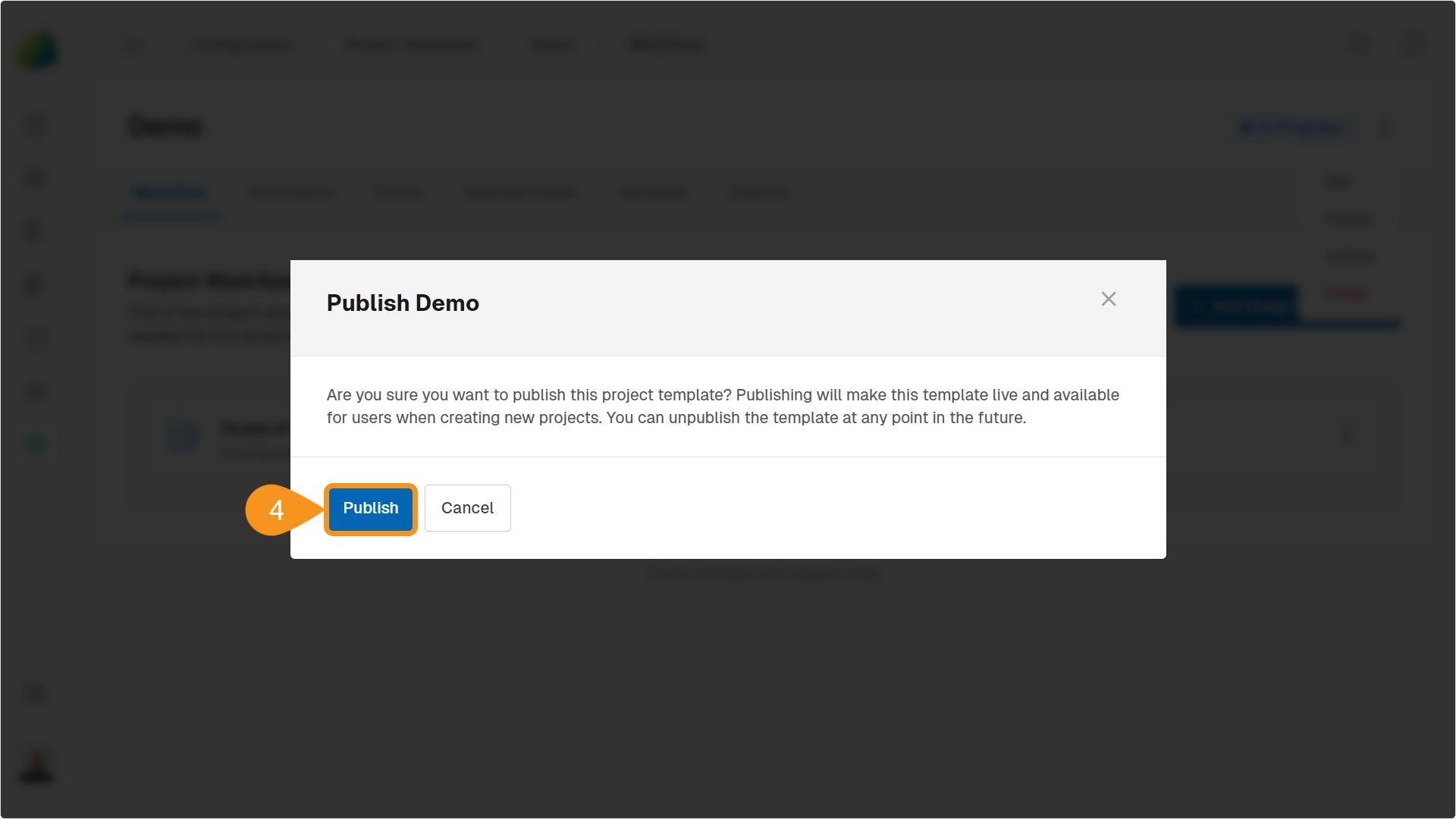 Publish Project Templates 1-3