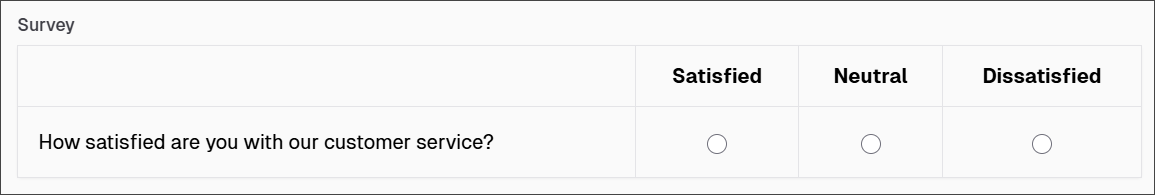 Survey
